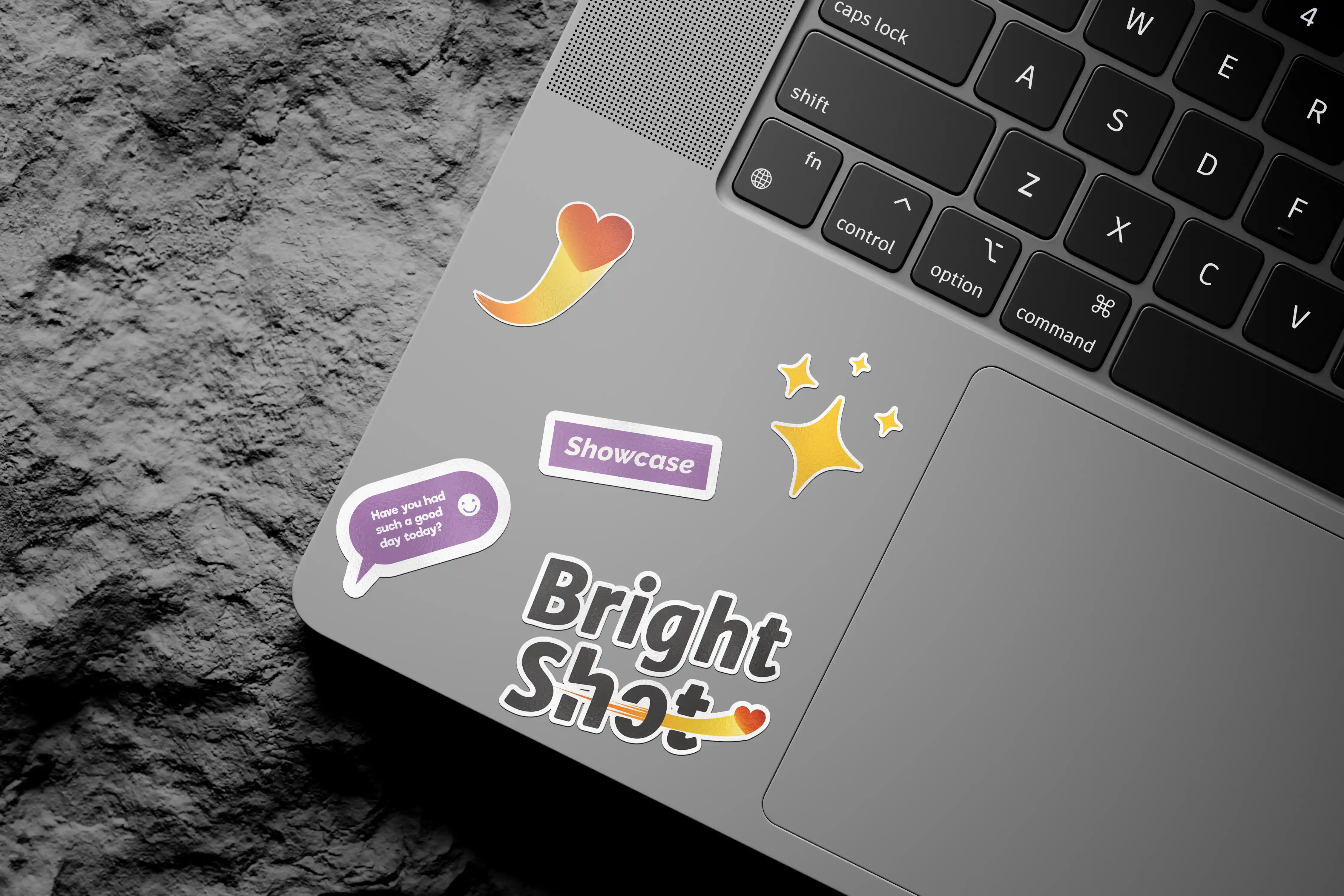 Bright Shot mockup square right